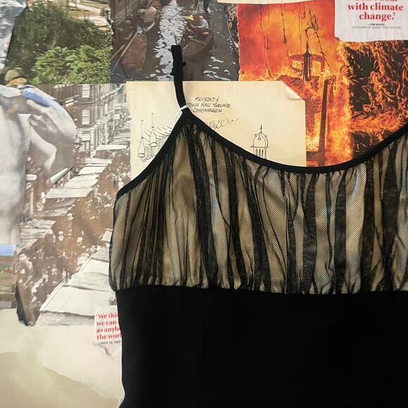 Gia + Co Mini Ruched Mesh Dress - Picture 3 of 7